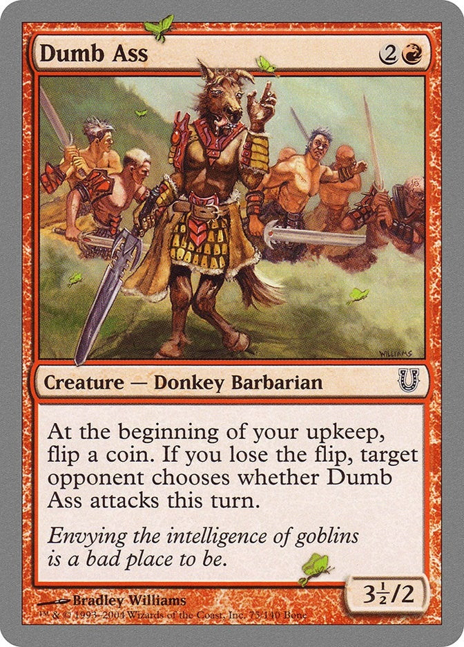 Image for Dumb Ass (75) (Unhinged) - Magic: The Gathering