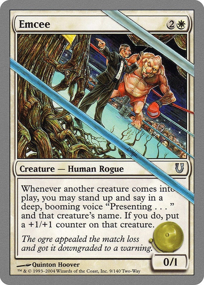 Image for Emcee (9) (Unhinged) - Magic: The Gathering