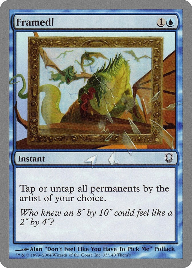 Image for Framed! (33) (Unhinged) - Magic: The Gathering