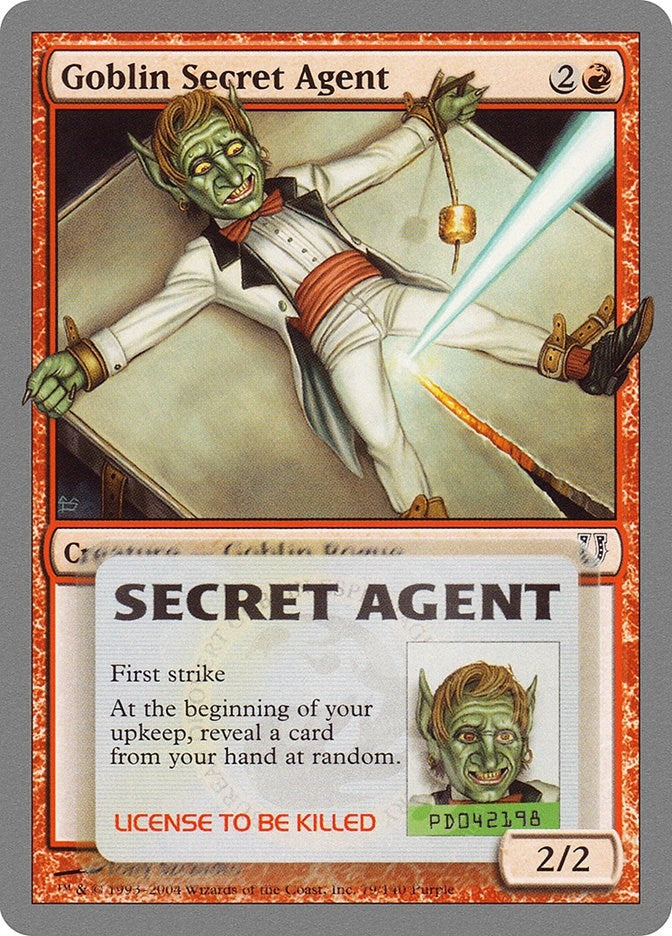 Image for Goblin Secret Agent (79) (Unhinged) - Magic: The Gathering