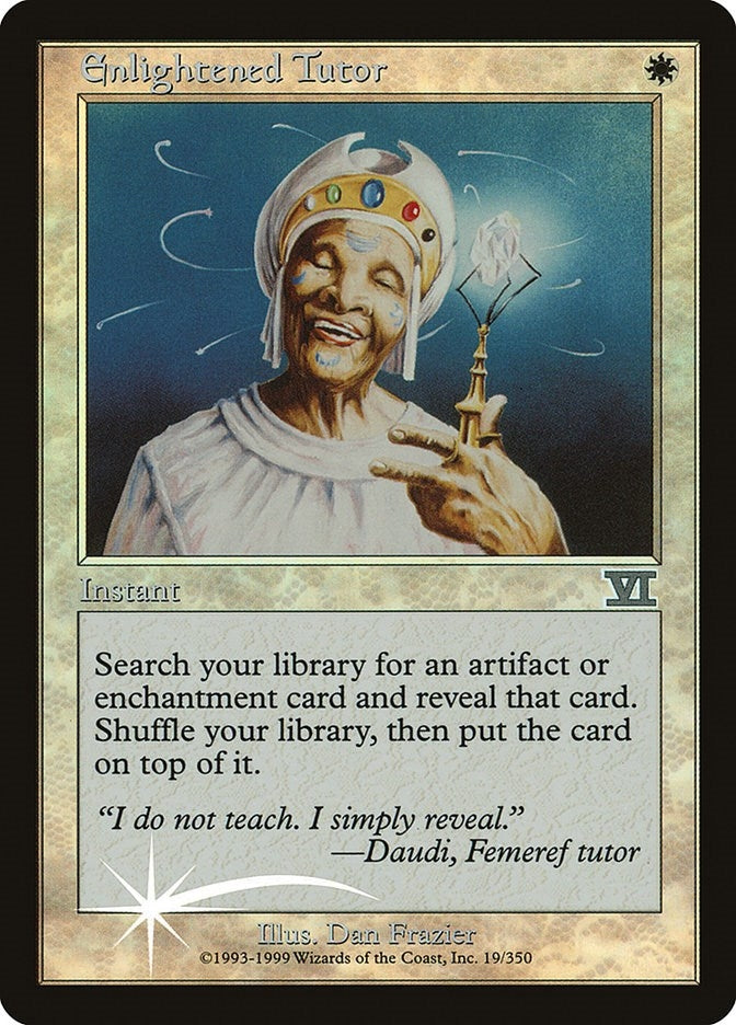 Image for Enlightened Tutor (19) (Arena Promos) - Magic: The Gathering