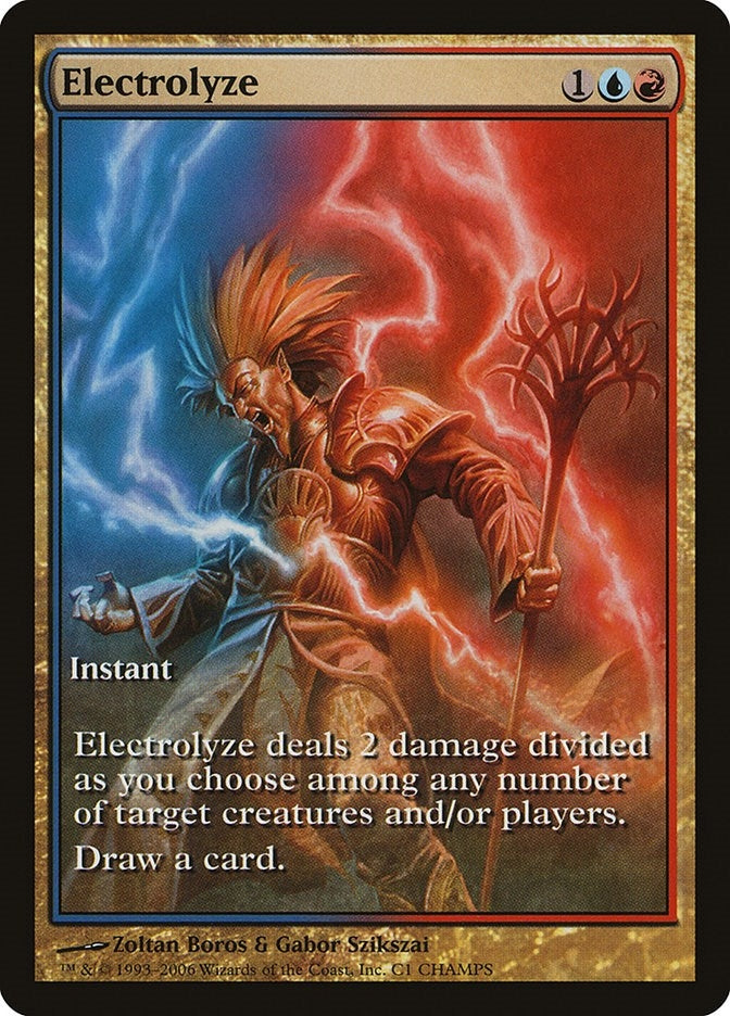 Image for Electrolyze (1) (Champs Promos) - Magic: The Gathering