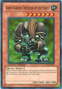 Image for Green Baboon, Defender of the Forest (CT07-EN010) (CT07) - YuGiOh