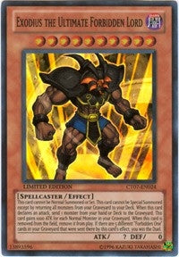 Image for Exodius the Ultimate Forbidden Lord (CT07-EN024) (CT07) - YuGiOh