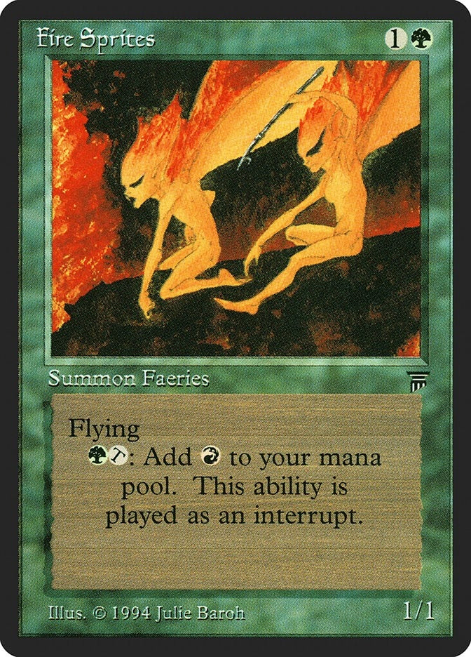 Image for Fire Sprites (Legends) - Magic: The Gathering