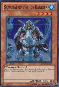 Image for Samurai of the Ice Barrier (HA03-EN019) (HA03) - YuGiOh