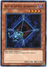 Image for Ally of Justice Quarantine (HA03-EN051) (HA03) - YuGiOh