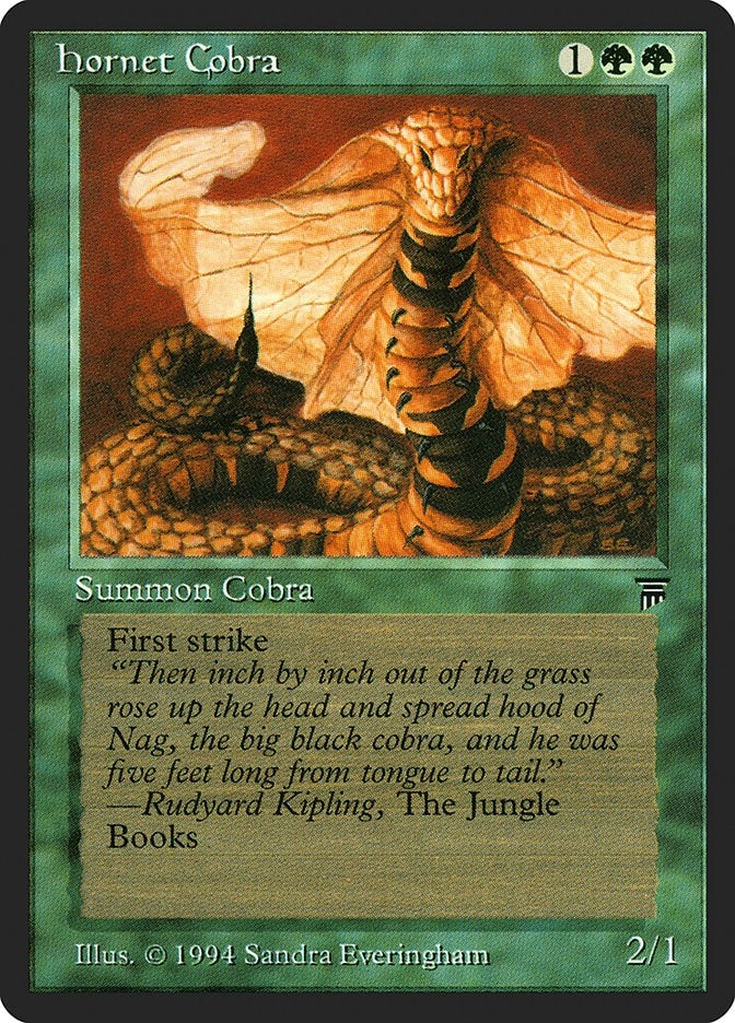 Image for Hornet Cobra (Legends) - Magic: The Gathering