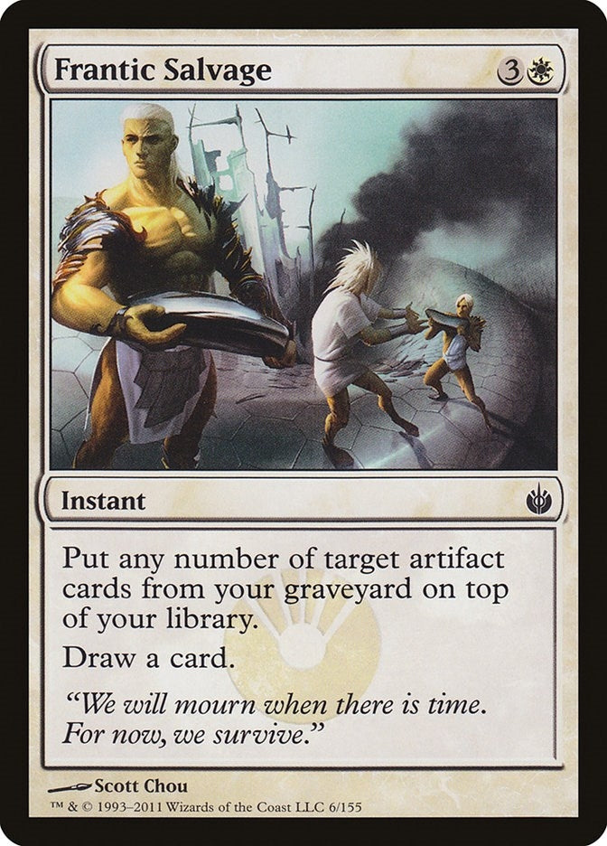 Image for Frantic Salvage (6) (Mirrodin Besieged) - Magic: The Gathering