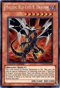Image for Malefic Red-Eyes B. Dragon (Secret) (YMP1-EN001) (YMP1) - YuGiOh