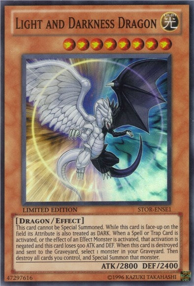 Image for Light and Darkness Dragon (STOR-ENSE1) (STOR) - YuGiOh