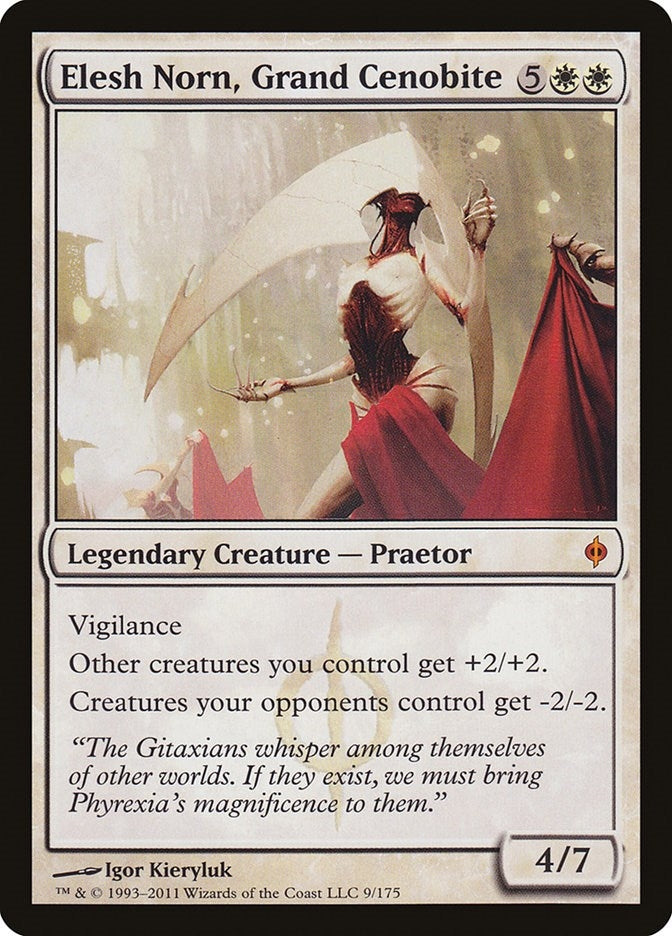 Image for Elesh Norn, Grand Cenobite (9) (New Phyrexia) - Magic: The Gathering