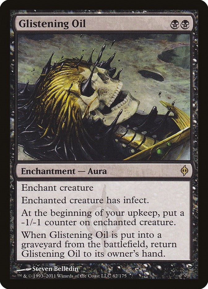 Image for Glistening Oil (62) (New Phyrexia) - Magic: The Gathering