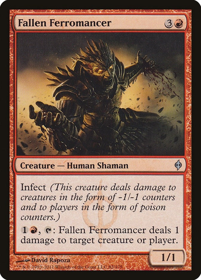 Image for Fallen Ferromancer (82) (New Phyrexia) - Magic: The Gathering