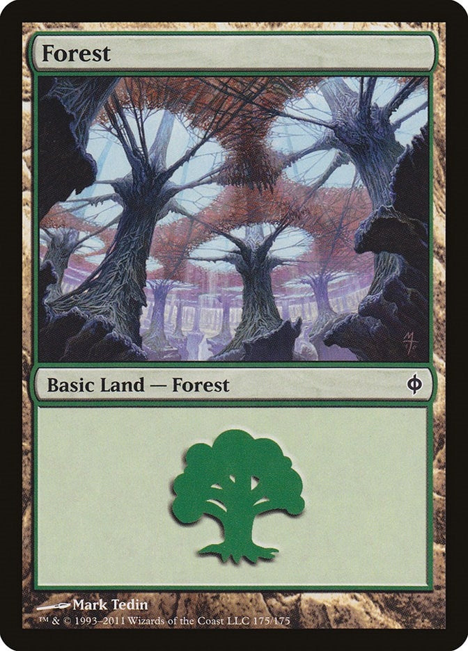 Image for Forest (175) (175) (New Phyrexia) - Magic: The Gathering
