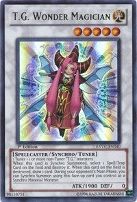 Image for T.G. Wonder Magician (EXVC-EN040) (EXVC) - YuGiOh
