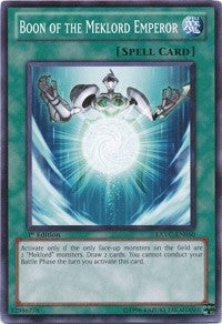 Image for Boon of the Meklord Emperor (EXVC-EN050) (EXVC) - YuGiOh