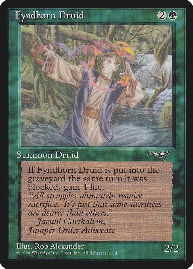 Image for Fyndhorn Druid (71) (Alliances) - Magic: The Gathering