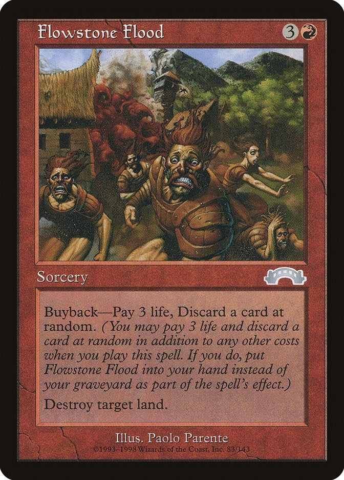Image for Flowstone Flood (83) (Exodus) - Magic: The Gathering