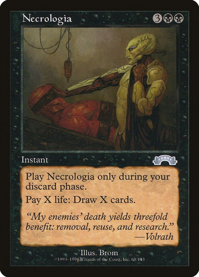 Image for Necrologia (68) (Exodus) - Magic: The Gathering