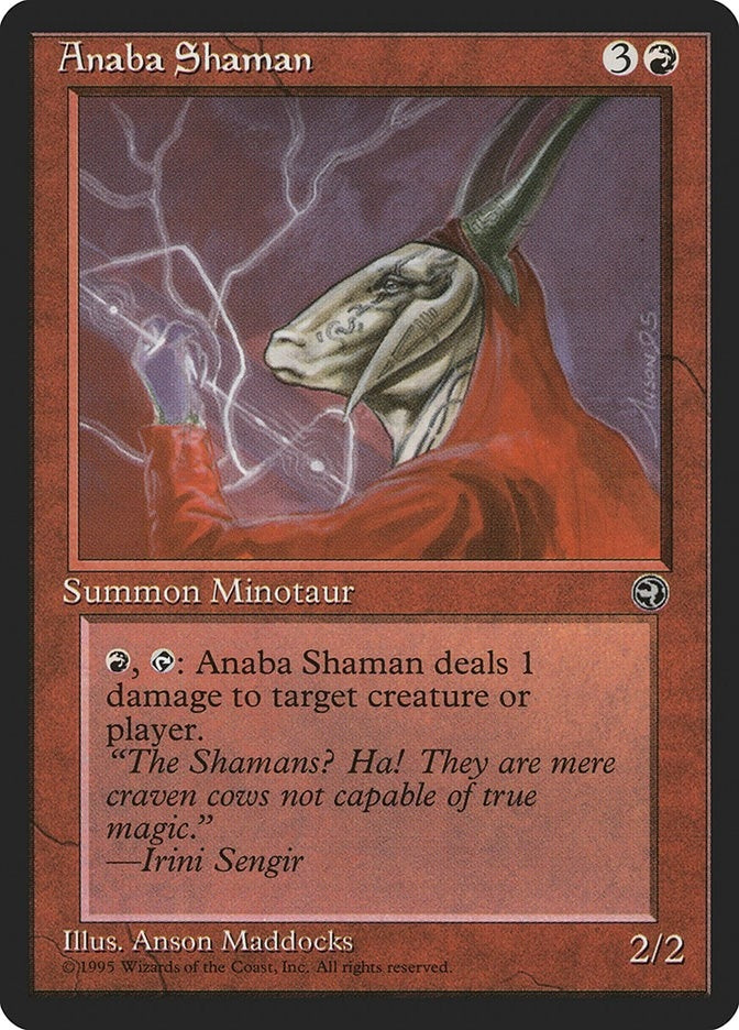 Image for Anaba Shaman (Homelands) - Magic: The Gathering