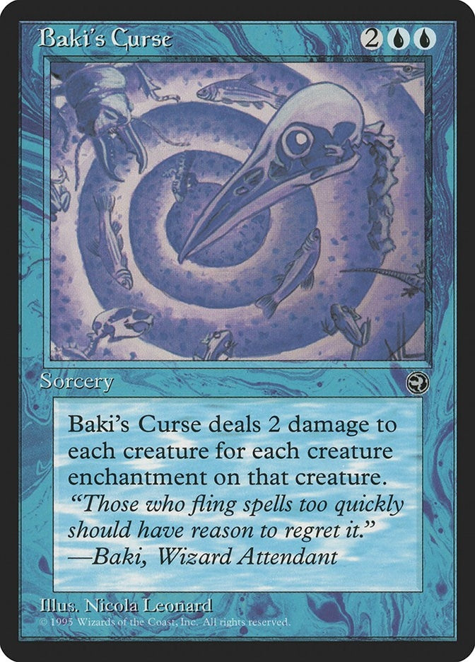 Image for Baki's Curse (Homelands) - Magic: The Gathering