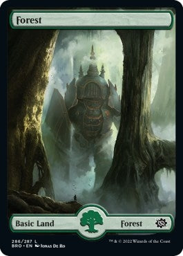 Image for Forest (286) - Full Art (286) (The Brothers' War) - Magic: The Gathering
