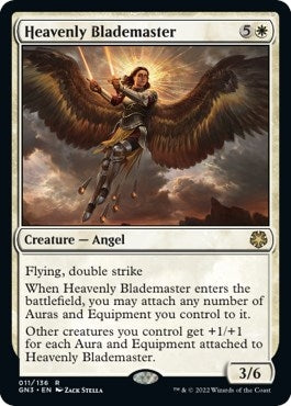 Image for Heavenly Blademaster (11) (Magic Game Night: Free-For-All) - Magic: The Gathering