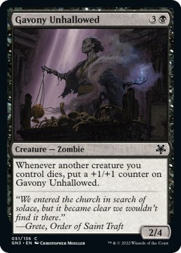 Image for Gavony Unhallowed (51) (Magic Game Night: Free-For-All) - Magic: The Gathering
