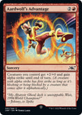 Image for Aardwolf's Advantage (97) (Unfinity) - Magic: The Gathering