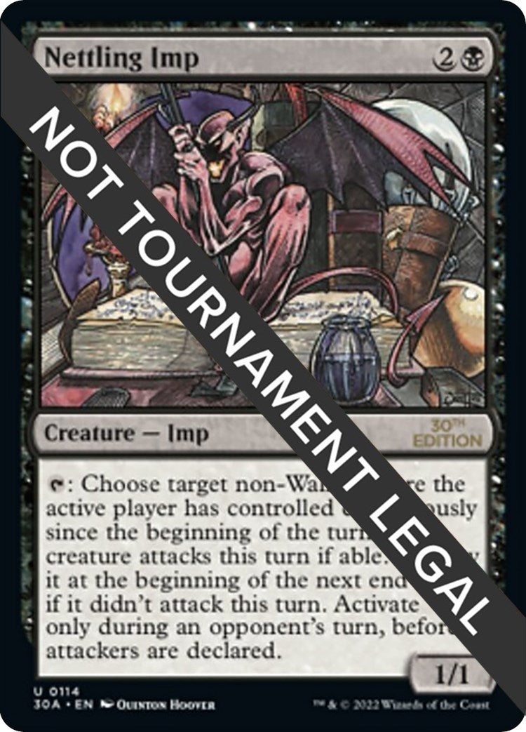 Image for Nettling Imp (114) (30th Anniversary Edition) - Magic: The Gathering