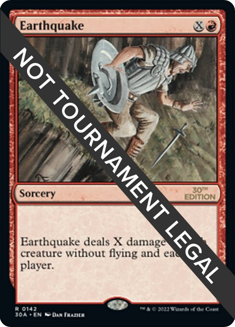 Image for Earthquake (142) (30th Anniversary Edition) - Magic: The Gathering