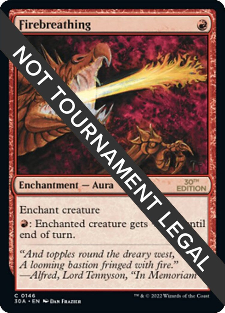 Image for Firebreathing (146) (30th Anniversary Edition) - Magic: The Gathering