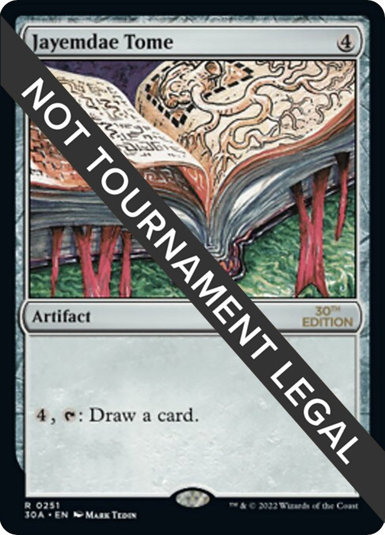 Image for Jayemdae Tome (251) (30th Anniversary Edition) - Magic: The Gathering