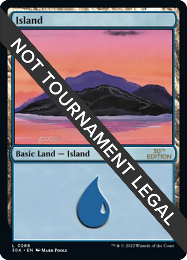 Image for Island (288) (288) (30th Anniversary Edition) - Magic: The Gathering