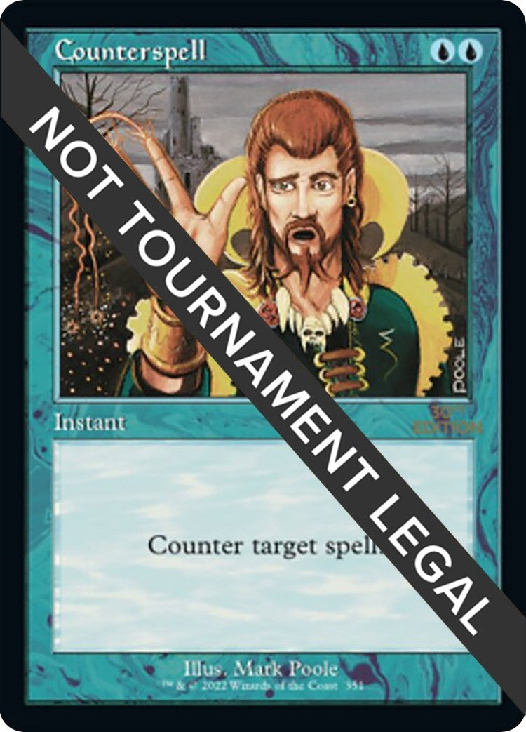 Image for Counterspell (Retro Frame) (351) (30th Anniversary Edition) - Magic: The Gathering