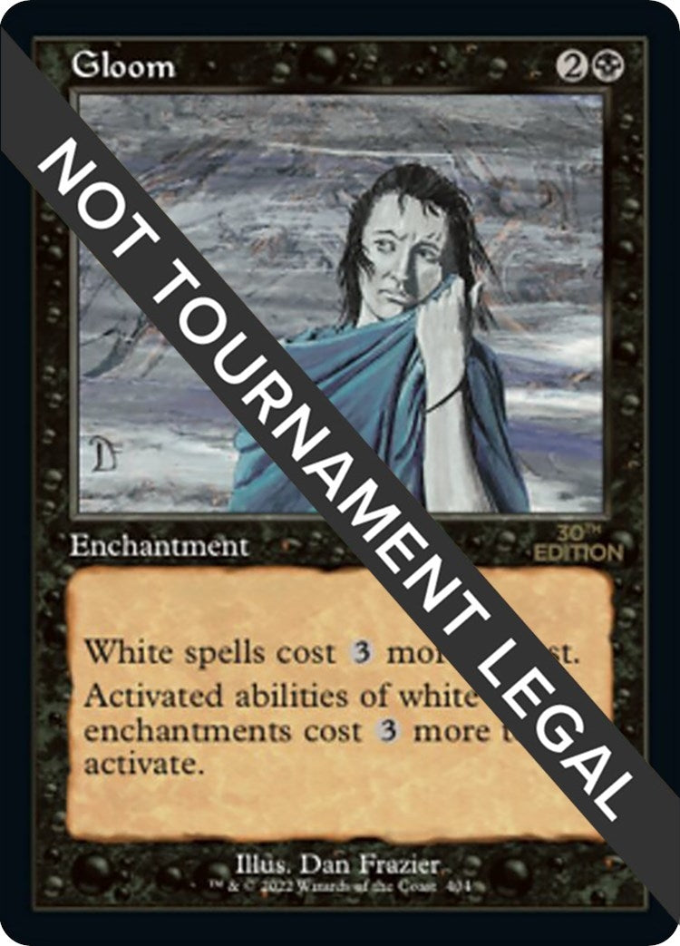 Image for Gloom (Retro Frame) (404) (30th Anniversary Edition) - Magic: The Gathering