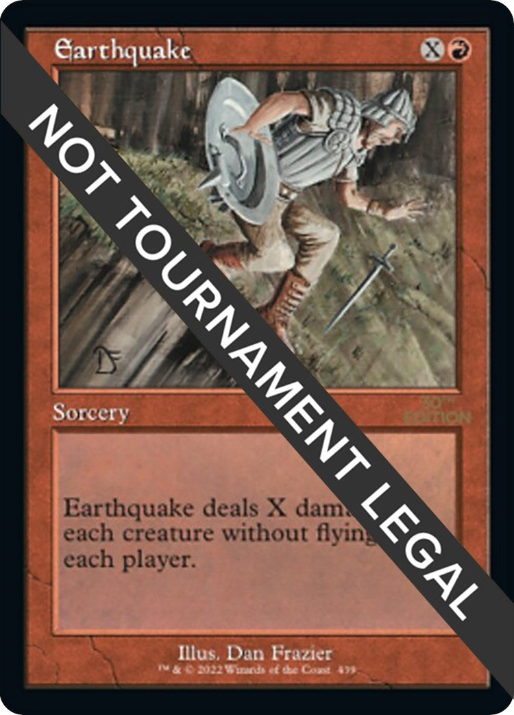 Image for Earthquake (Retro Frame) (439) (30th Anniversary Edition) - Magic: The Gathering