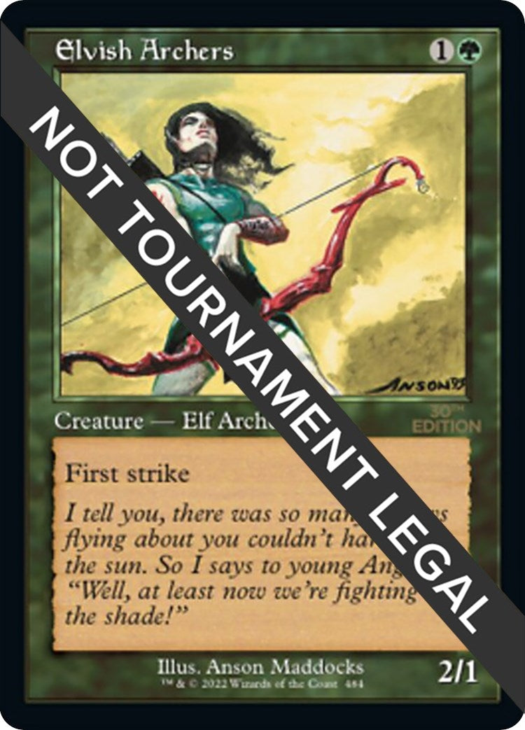 Image for Elvish Archers (Retro Frame) (484) (30th Anniversary Edition) - Magic: The Gathering