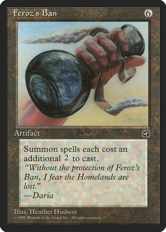 Image for Feroz's Ban (Homelands) - Magic: The Gathering