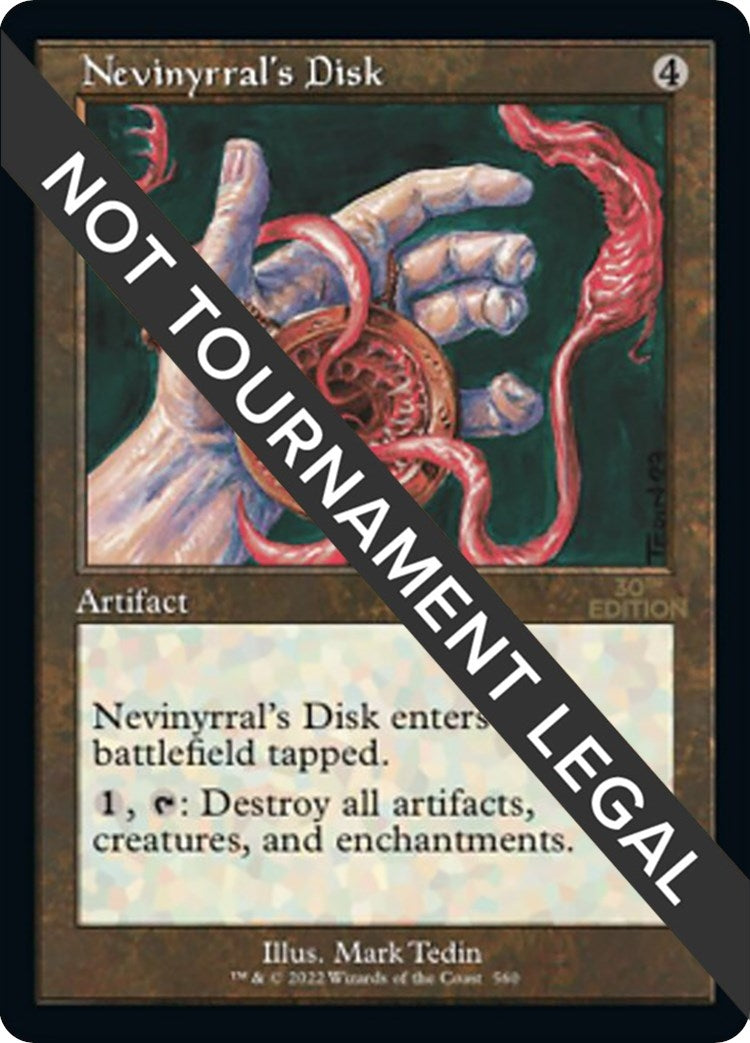 Image for Nevinyrral's Disk (Retro Frame) (560) (30th Anniversary Edition) - Magic: The Gathering
