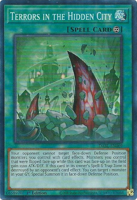 Image for Terrors in the Hidden City (DABL-EN069) (DABL) - YuGiOh