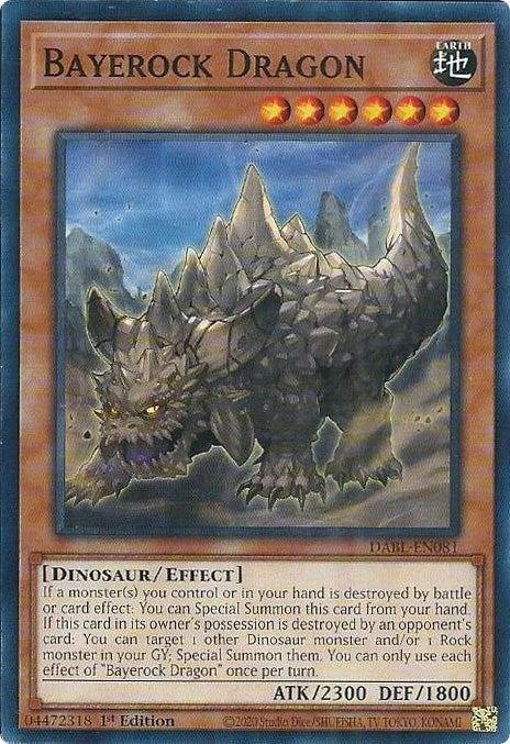 Image for Bayerock Dragon (DABL-EN081) (DABL) - YuGiOh