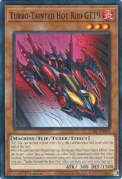 Image for Turbo-Tainted Hot Rod GT19 (DABL-EN034) (DABL) - YuGiOh
