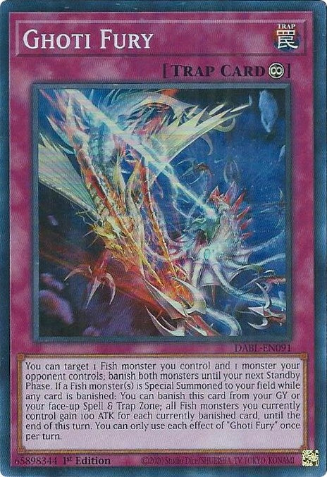 Image for Ghoti Fury (DABL-EN091) (DABL) - YuGiOh