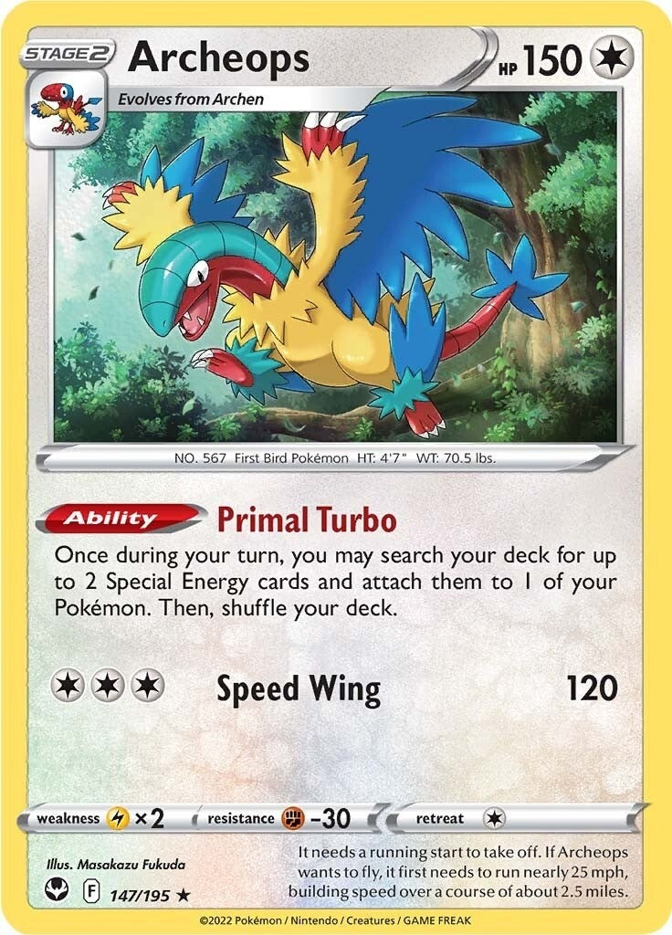 Image for Archeops (147/195) (SWSH12) - Pokemon