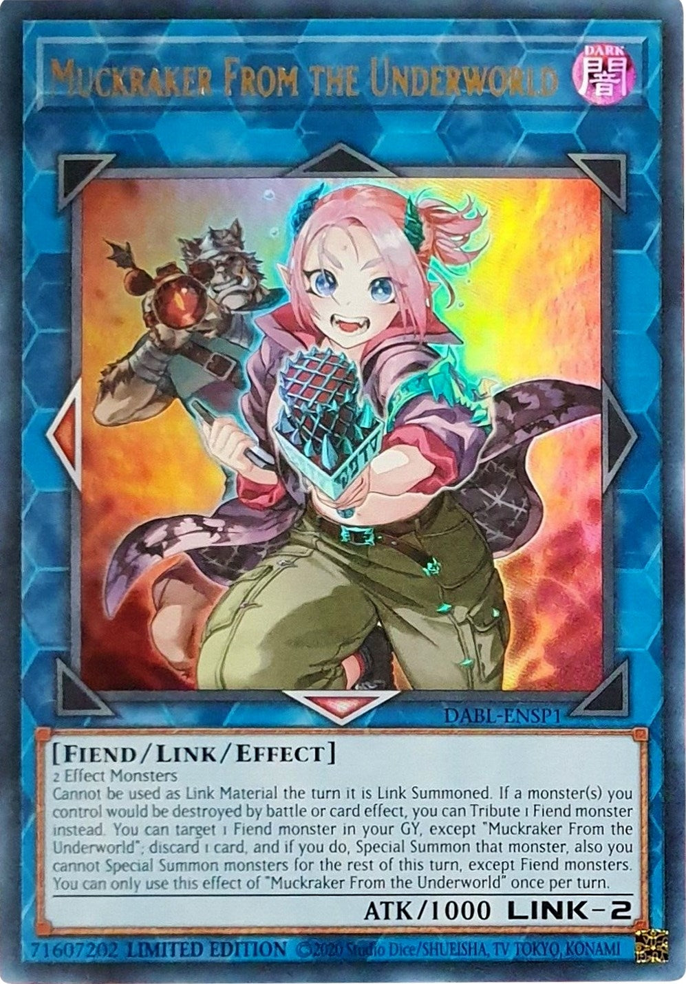 Image for Muckraker From the Underworld (DABL-ENSP1) (DABL-ENSP1) (DABL) - YuGiOh