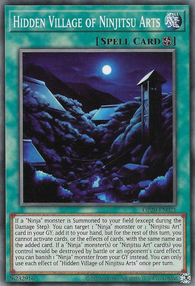 Image for Hidden Village of Ninjitsu Arts (OP20-EN021) (OP20) - YuGiOh