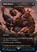 Image for Both Down - Bone Splinters (Borderless) (1037) (Secret Lair Drop Series) - Magic: The Gathering
