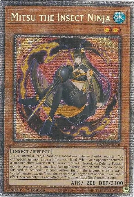 Image for Mitsu the Insect Ninja (Starlight Rare) (DABL-EN016) (DABL) - YuGiOh